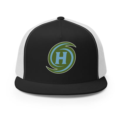 Performance | 5 Panel Trucker Cap | Hurricanes | H Logo