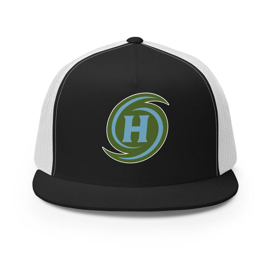 Performance | 5 Panel Trucker Cap | Hurricanes | H Logo