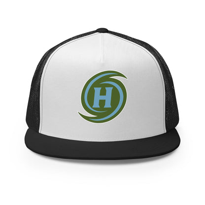 Performance | 5 Panel Trucker Cap | Hurricanes | H Logo