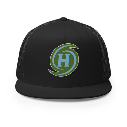 Performance | 5 Panel Trucker Cap | Hurricanes | H Logo