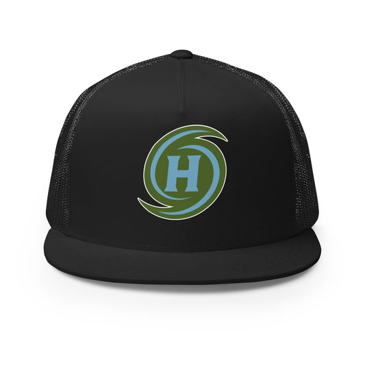 Performance | 5 Panel Trucker Cap | Hurricanes | H Logo