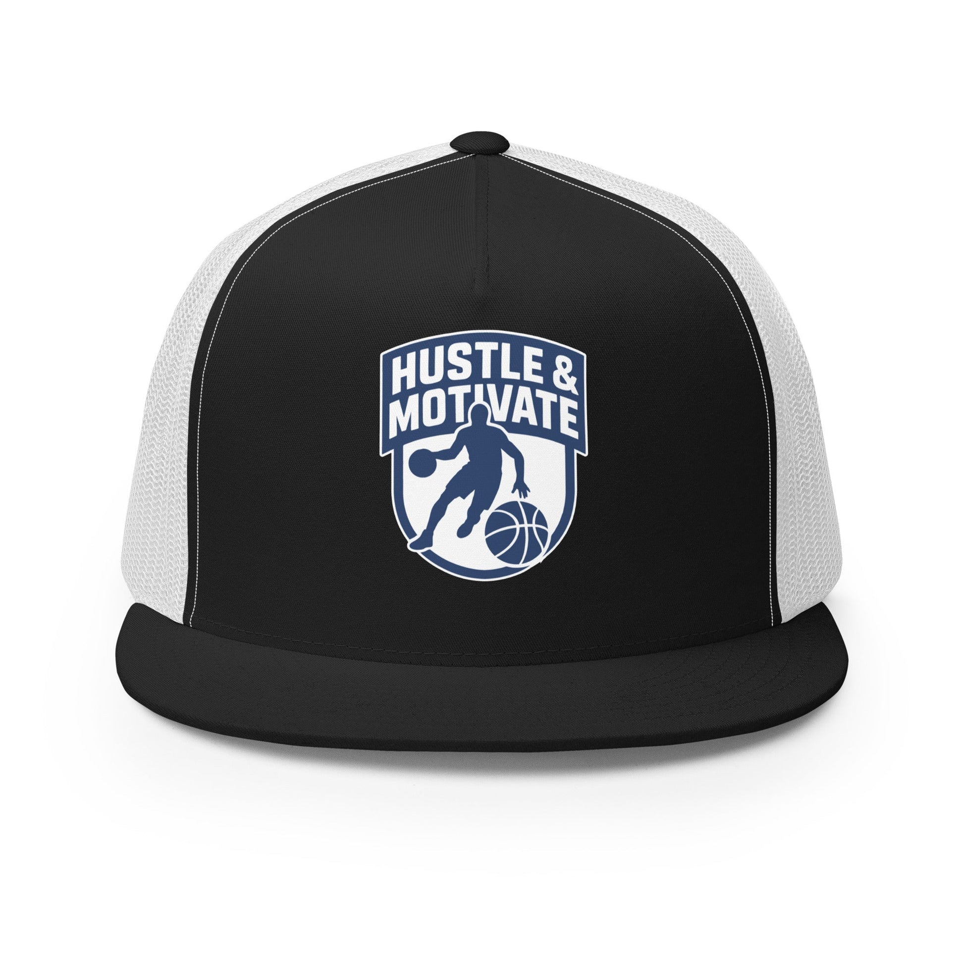 Performance | 5 Panel Trucker Cap | Hustle and Motivate Basketball