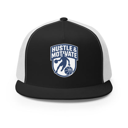 Performance | 5 Panel Trucker Cap | Hustle and Motivate Basketball