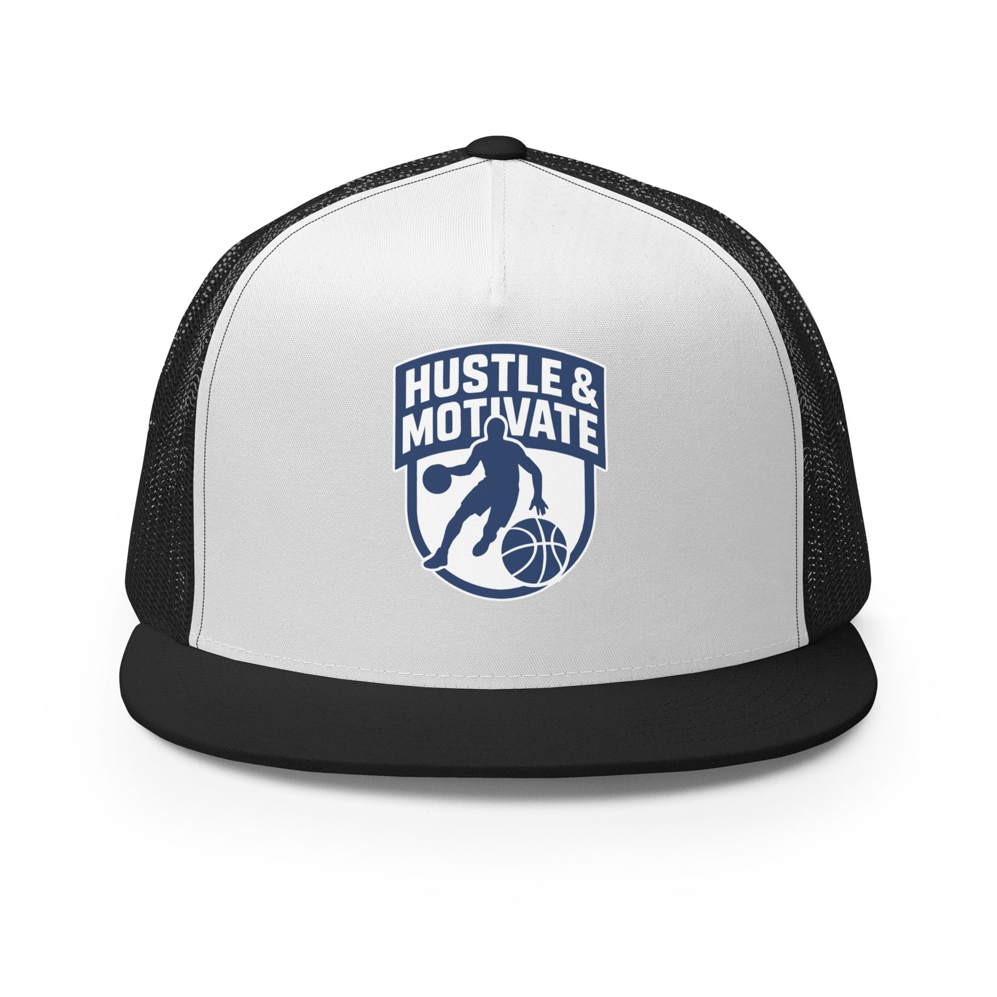 Performance | 5 Panel Trucker Cap | Hustle and Motivate Basketball