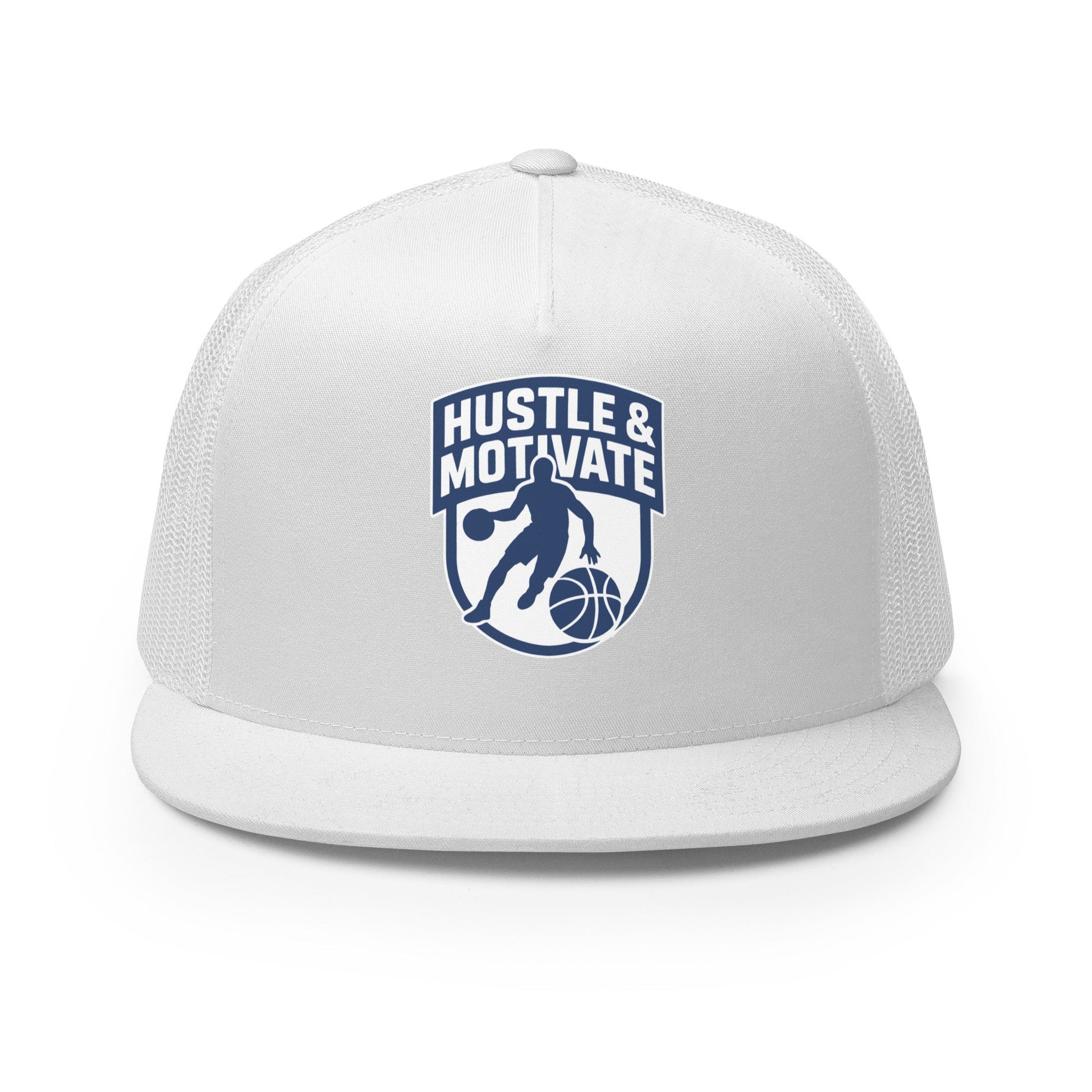 Performance | 5 Panel Trucker Cap | Hustle and Motivate Basketball