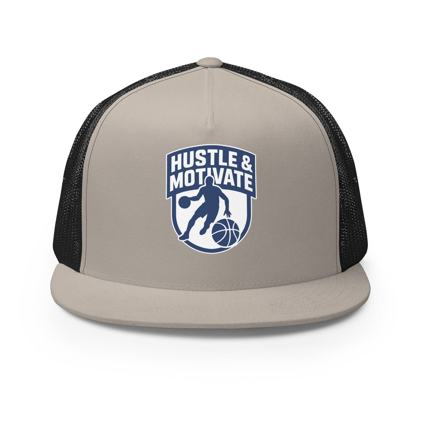Performance | 5 Panel Trucker Cap | Hustle and Motivate Basketball
