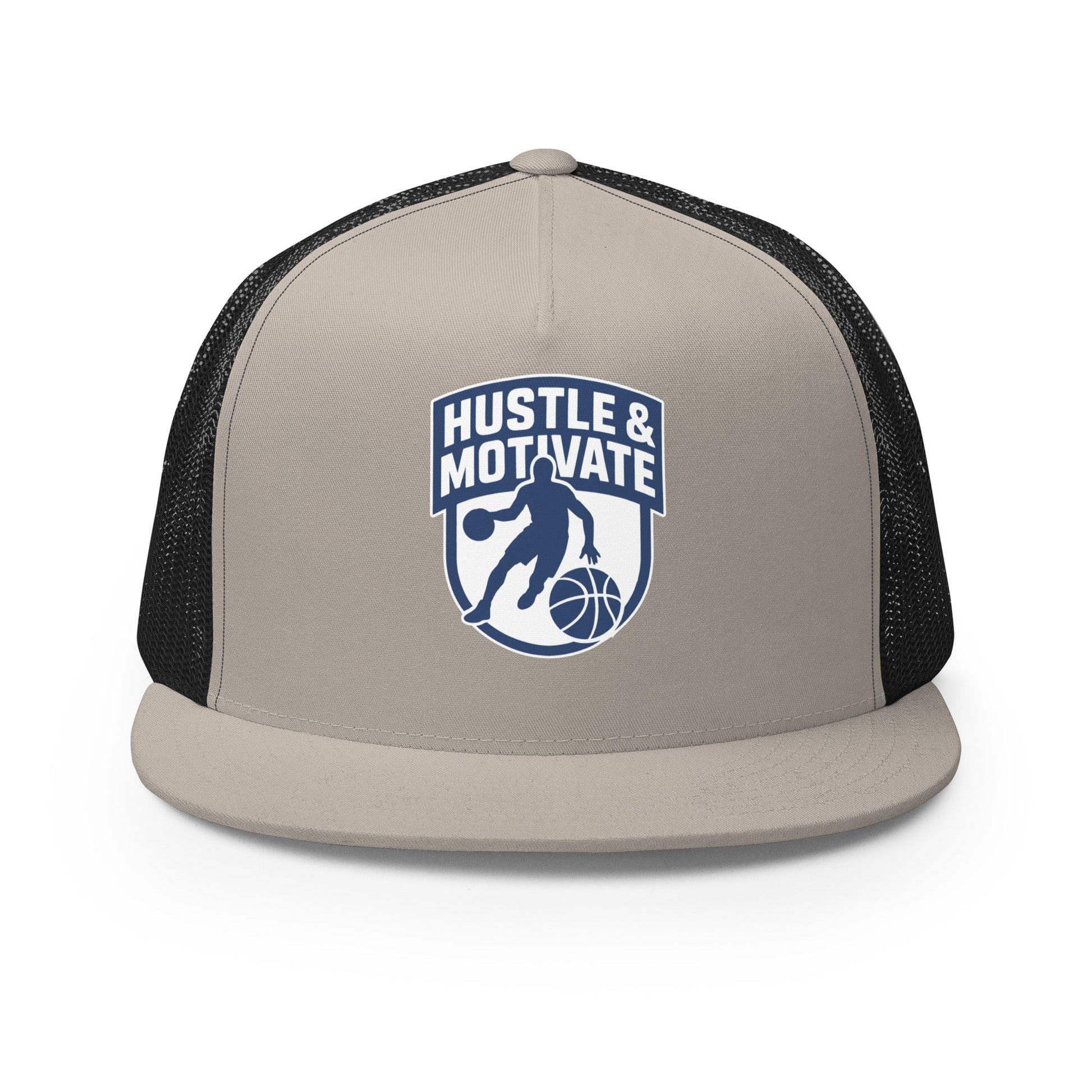 Performance | 5 Panel Trucker Cap | Hustle and Motivate Basketball