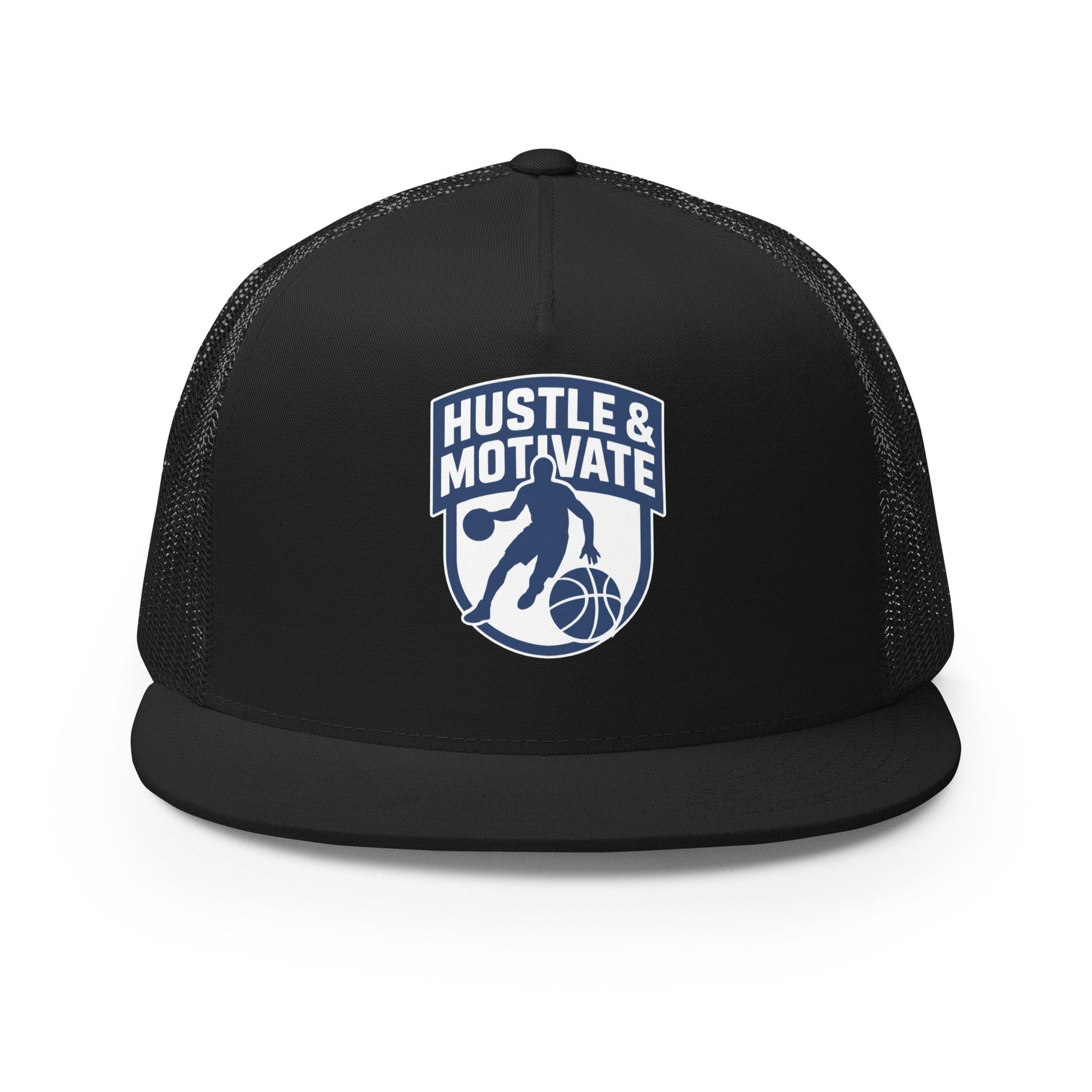 Performance | 5 Panel Trucker Cap | Hustle and Motivate Basketball