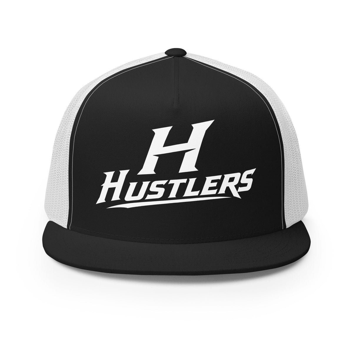 Performance | 5 Panel Trucker Cap | Hustlers Softball | Crest Logo