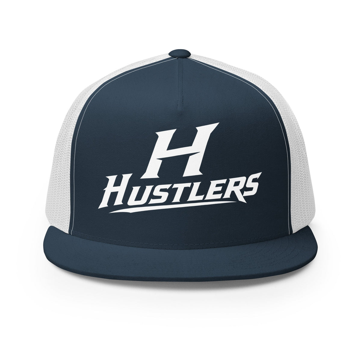Performance | 5 Panel Trucker Cap | Hustlers Softball | Crest Logo
