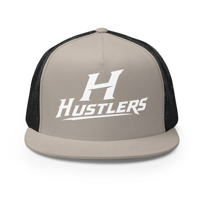Performance | 5 Panel Trucker Cap | Hustlers Softball | Crest Logo