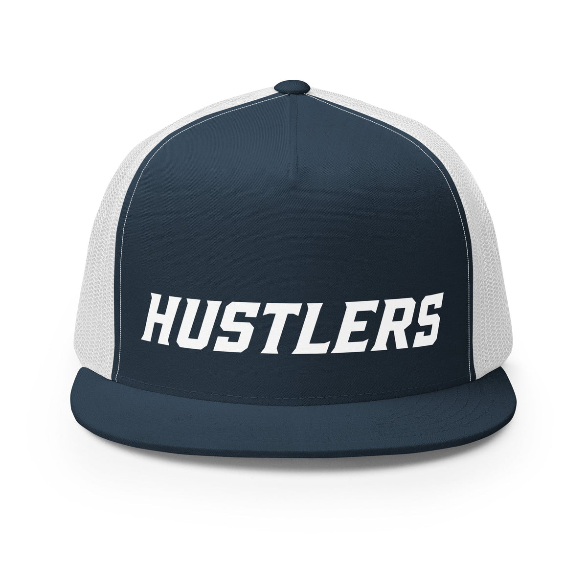 Performance | 5 Panel Trucker Cap | Hustlers Softball | Modern Script Logo