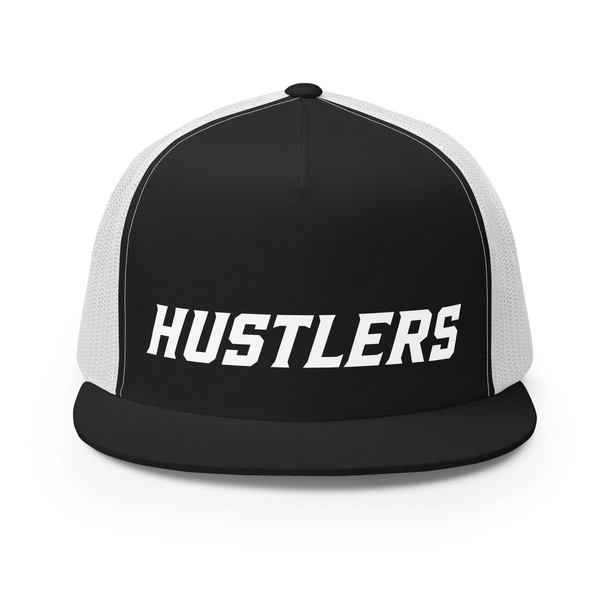 Performance | 5 Panel Trucker Cap | Hustlers Softball | Modern Script Logo