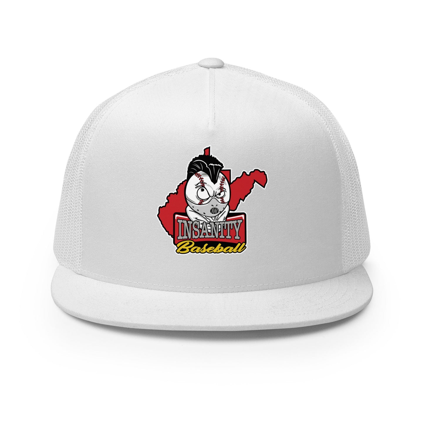 Performance | 5 Panel Trucker Cap | Insanity Baseball