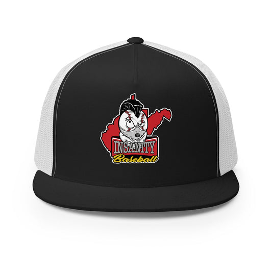 Performance | 5 Panel Trucker Cap | Insanity Baseball