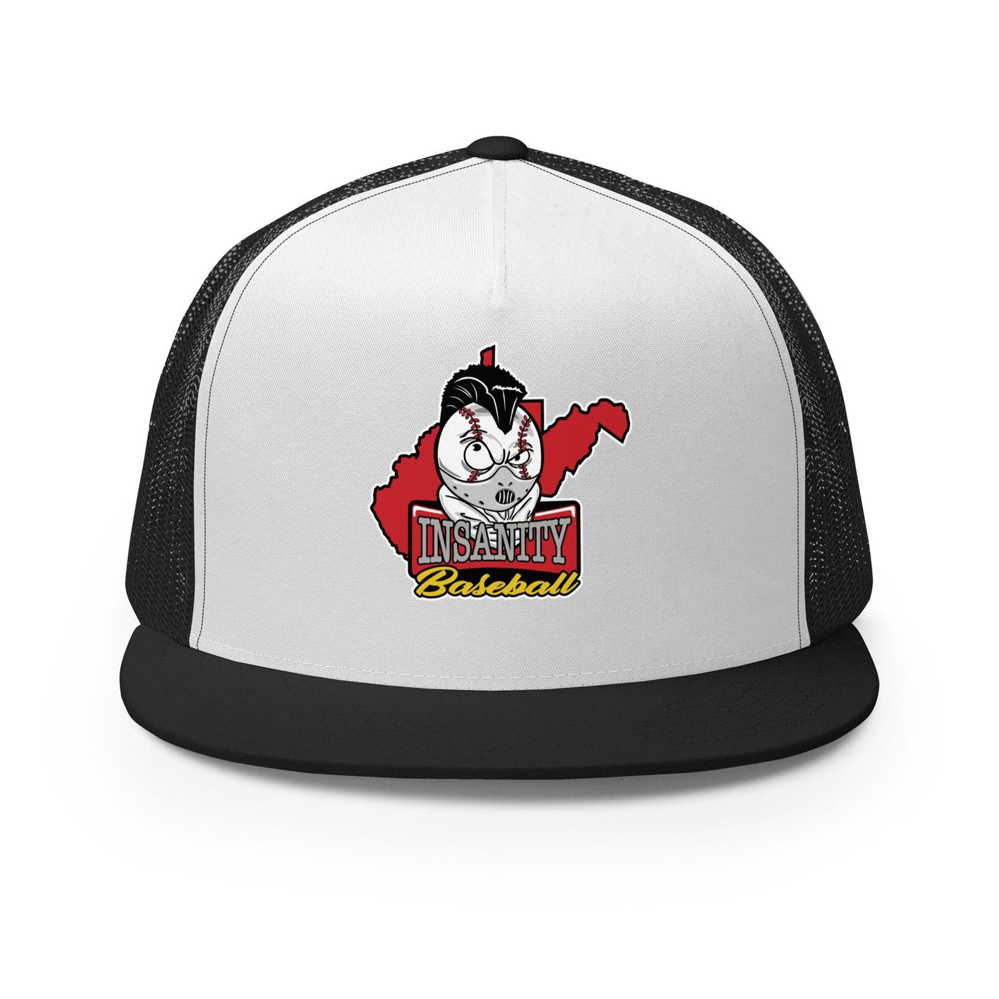 Performance | 5 Panel Trucker Cap | Insanity Baseball
