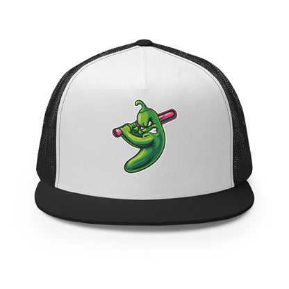 Performance | 5 Panel Trucker Cap | Jalapenos Baseball