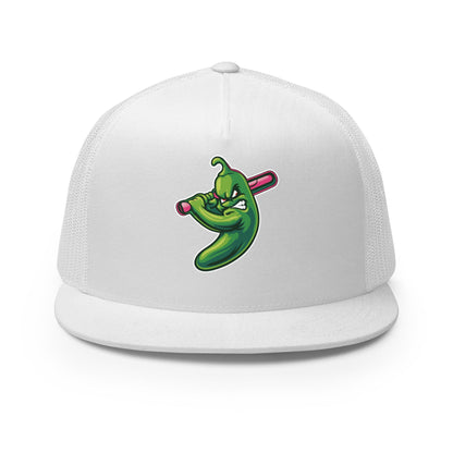 Performance | 5 Panel Trucker Cap | Jalapenos Baseball