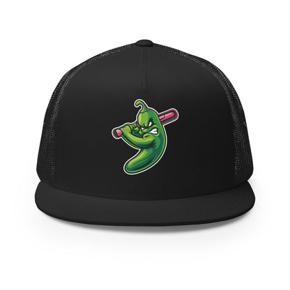 Performance | 5 Panel Trucker Cap | Jalapenos Baseball