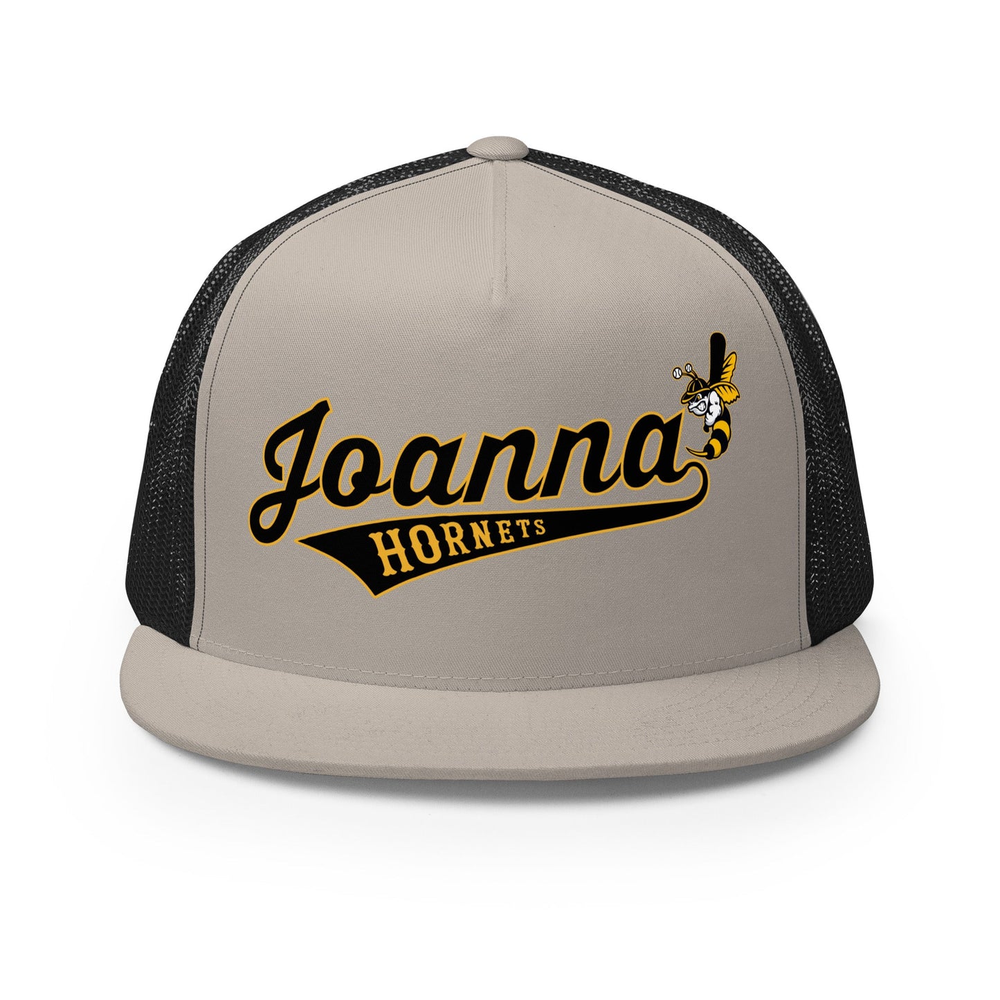 Performance | 5 Panel Trucker Cap | Joanna Hornets | Script Logo