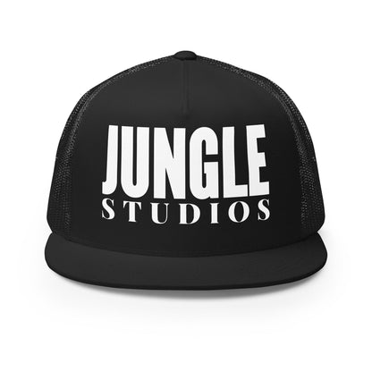Performance | 5 Panel Trucker Cap | Jungle Studios | Script Logo