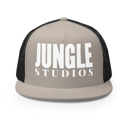 Performance | 5 Panel Trucker Cap | Jungle Studios | Script Logo