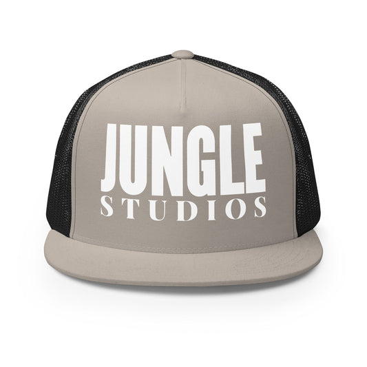 Performance | 5 Panel Trucker Cap | Jungle Studios | Script Logo