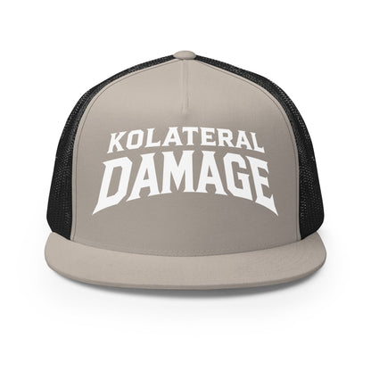 Performance | 5 Panel Trucker Cap | Kolateral Damage E-Sports | Ice Kold Crest Logo