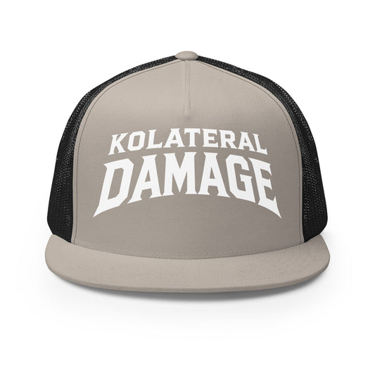 Performance | 5 Panel Trucker Cap | Kolateral Damage E-Sports | Ice Kold Crest Logo