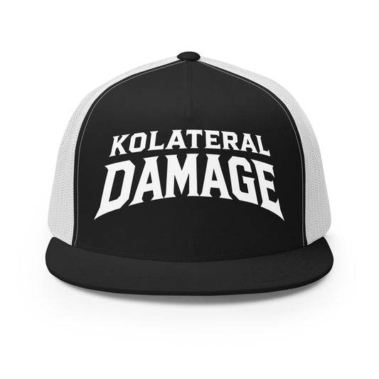 Performance | 5 Panel Trucker Cap | Kolateral Damage E-Sports | Ice Kold Crest Logo