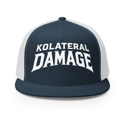 Performance | 5 Panel Trucker Cap | Kolateral Damage E-Sports | Ice Kold Crest Logo