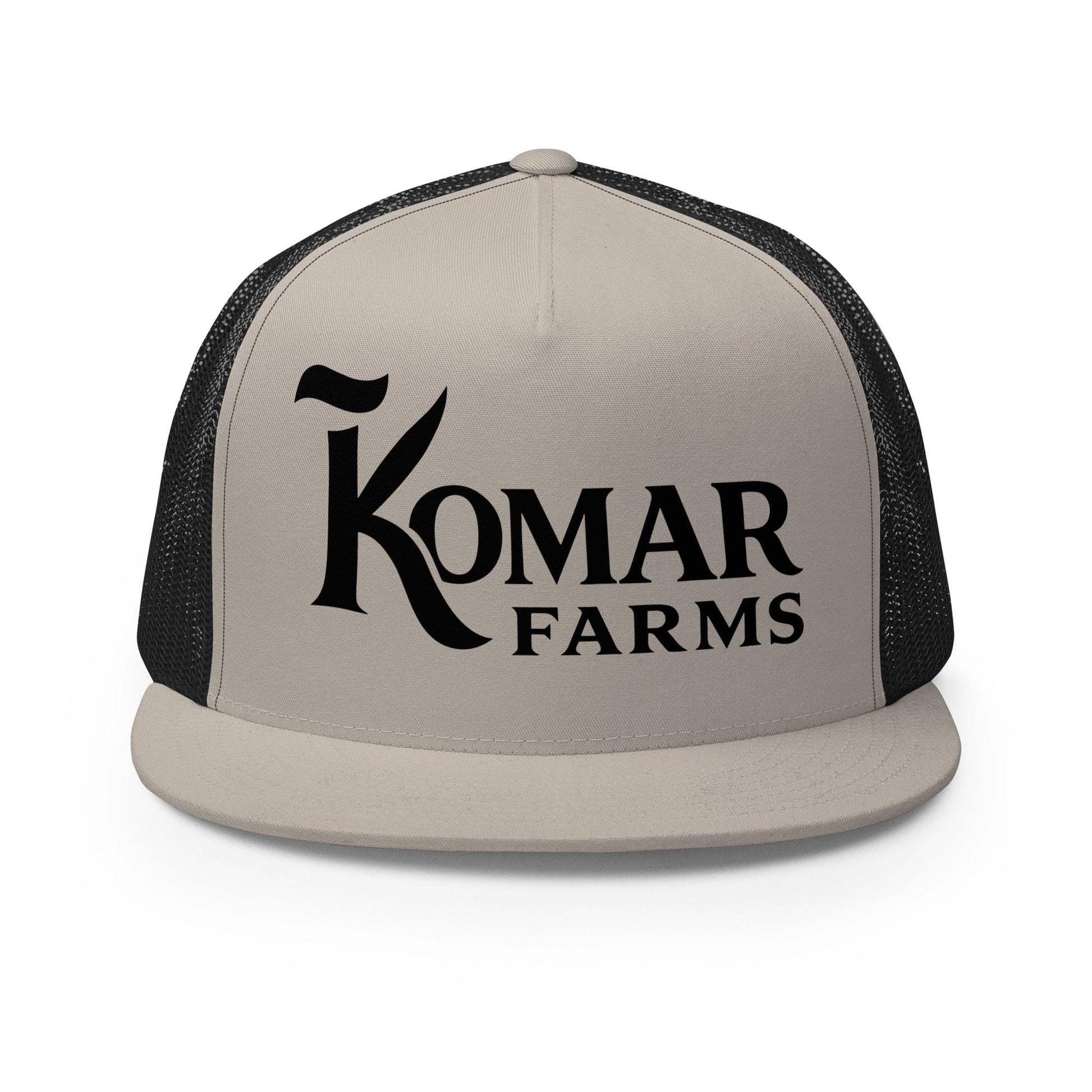 Performance | 5 Panel Trucker Cap | Komar Farms | Mark Logo