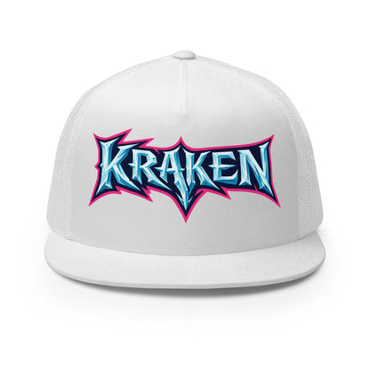 Performance | 5 Panel Trucker Cap | Kraken Fastpitch | Script Logo