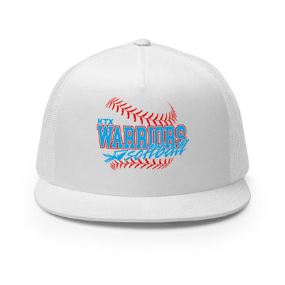 Performance | 5 Panel Trucker Cap | KTX Warriors | Softball Logo