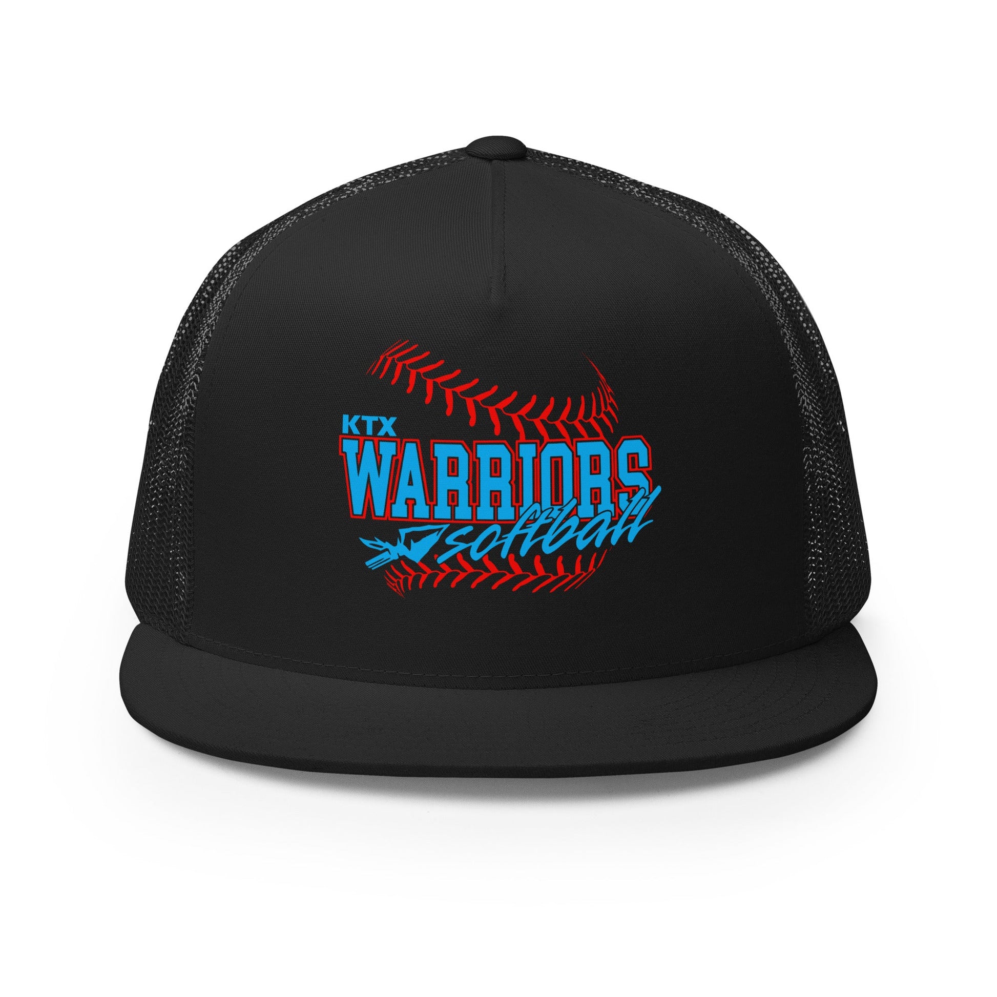 Performance | 5 Panel Trucker Cap | KTX Warriors | Softball Logo