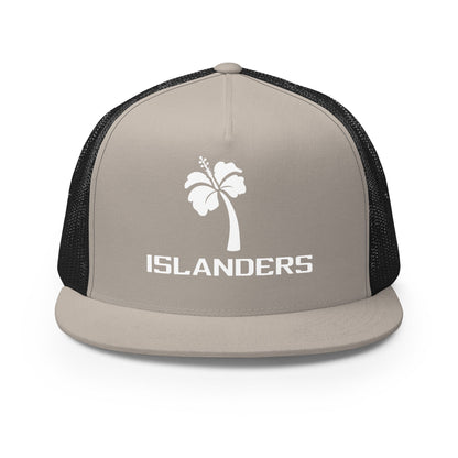 Performance | 5 Panel Trucker Cap | Lady Islanders | Crest Logo