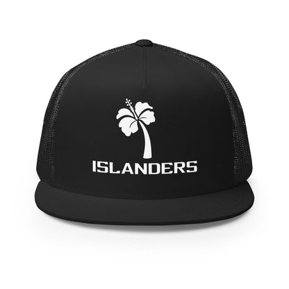 Performance | 5 Panel Trucker Cap | Lady Islanders | Crest Logo