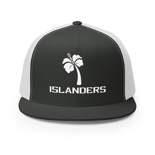 Performance | 5 Panel Trucker Cap | Lady Islanders | Crest Logo