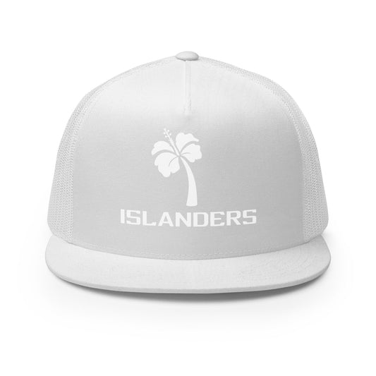 Performance | 5 Panel Trucker Cap | Lady Islanders | Crest Logo
