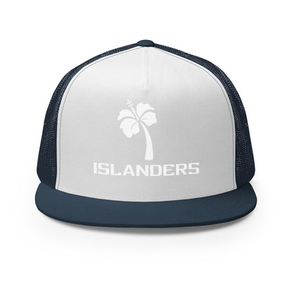 Performance | 5 Panel Trucker Cap | Lady Islanders | Crest Logo