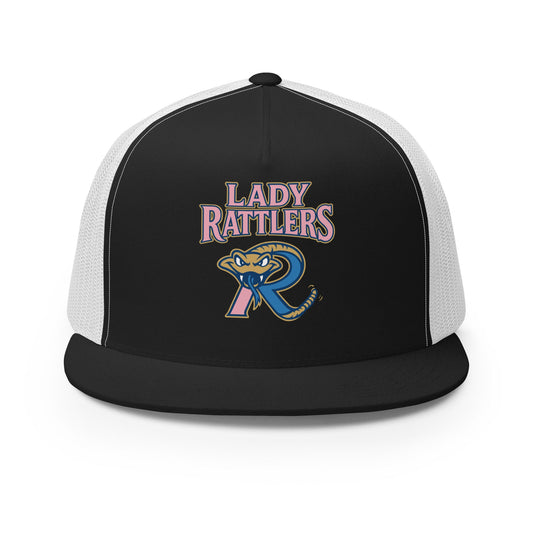 Performance | 5 Panel Trucker Cap | Lady Rattlers | Rattlers Logo