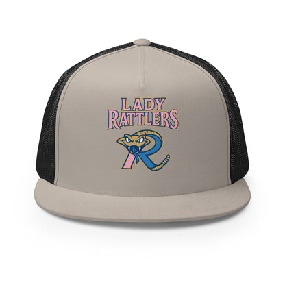 Performance | 5 Panel Trucker Cap | Lady Rattlers | Rattlers Logo