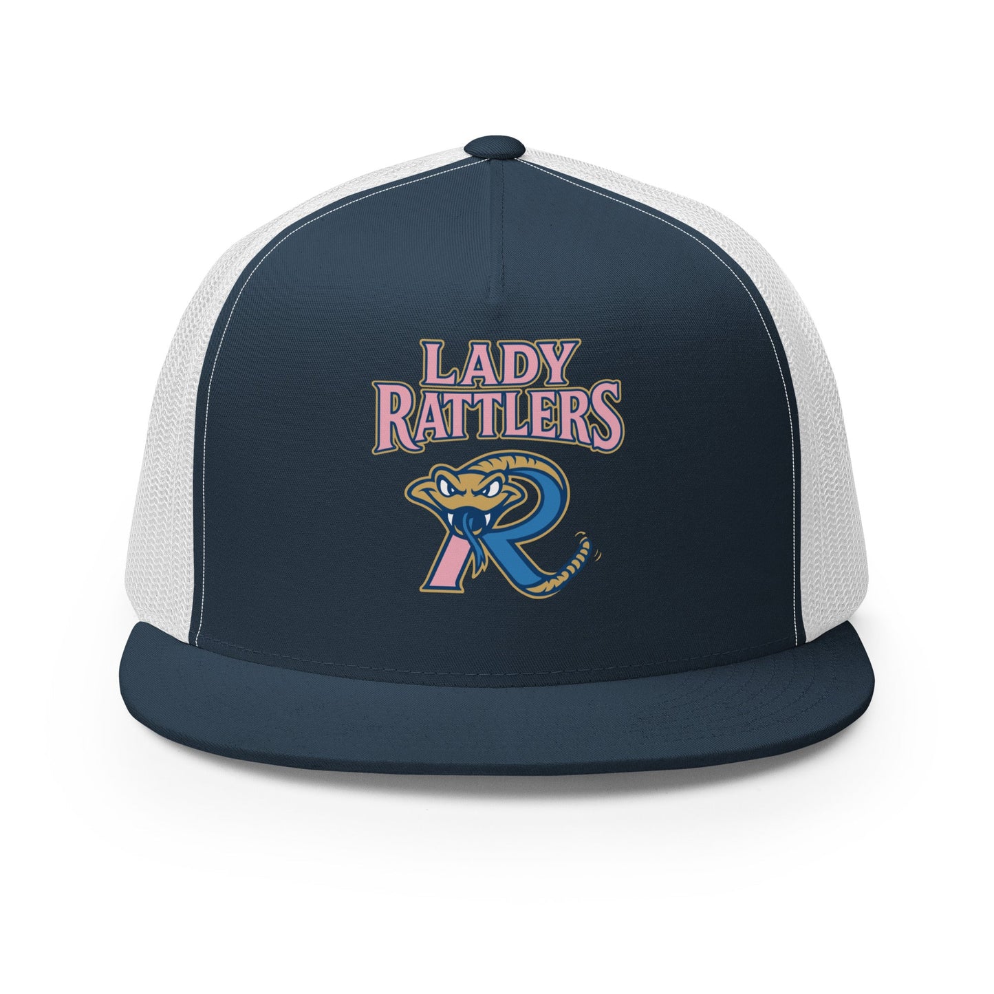 Performance | 5 Panel Trucker Cap | Lady Rattlers | Rattlers Logo