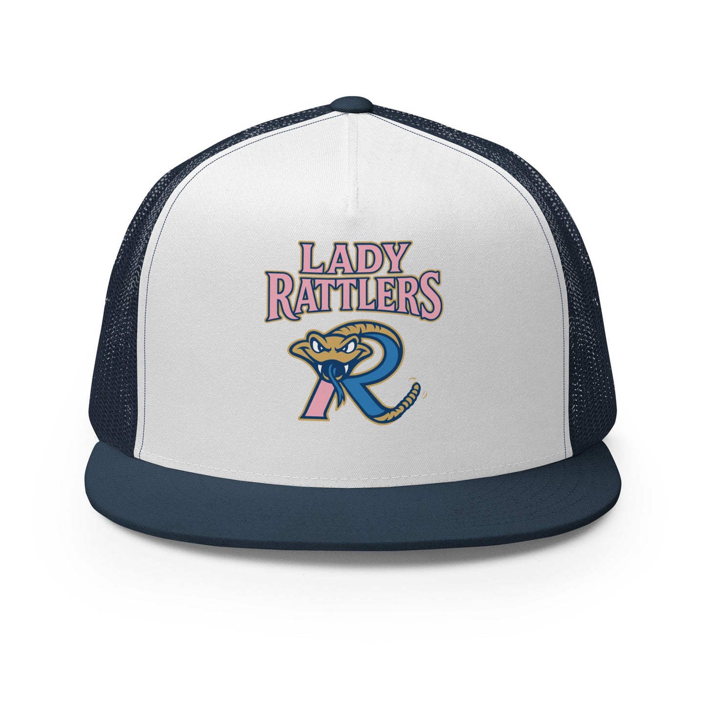 Performance | 5 Panel Trucker Cap | Lady Rattlers | Rattlers Logo