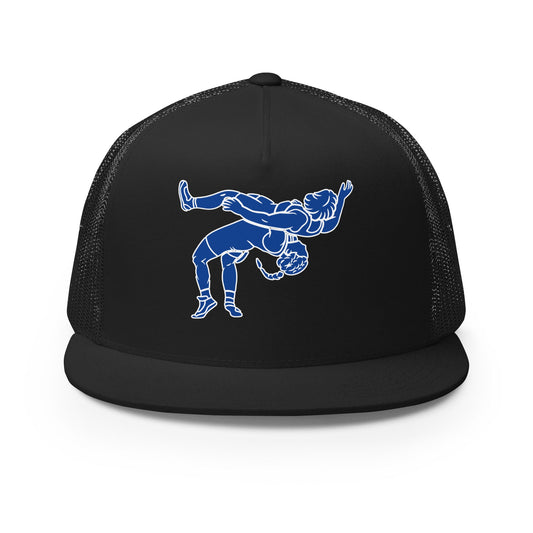 Performance | 5 Panel Trucker Cap | Lady Senators Wrestling | Wrestler Logo