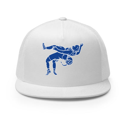 Performance | 5 Panel Trucker Cap | Lady Senators Wrestling | Wrestler Logo