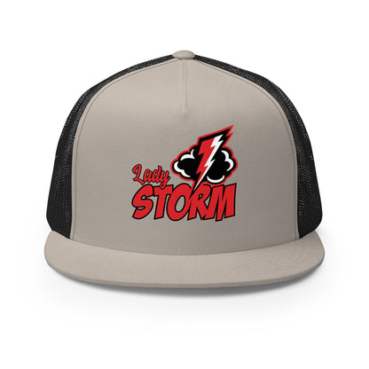 Performance | 5 Panel Trucker Cap | Lady Storm