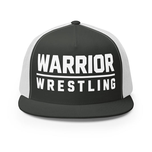 Performance | 5 Panel Trucker Cap | Lafayette Warrior Youth Wrestling | Vangiard Logo