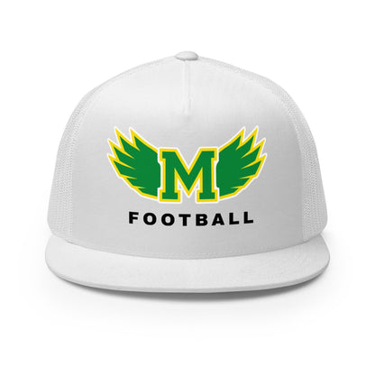 Performance | 5 Panel Trucker Cap | Lake Minneola Hawks Football | Main Logo
