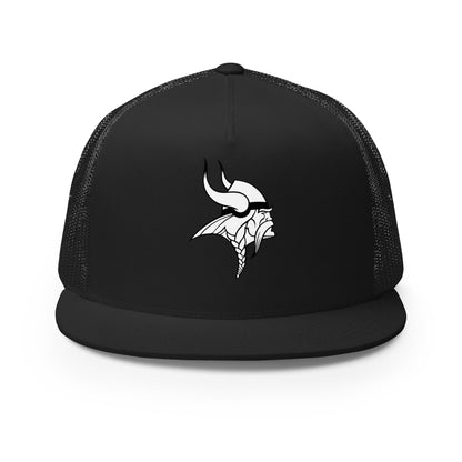 Performance | 5 Panel Trucker Cap | Langley High School Girls Varsity Lacrosse | Emblem Logo